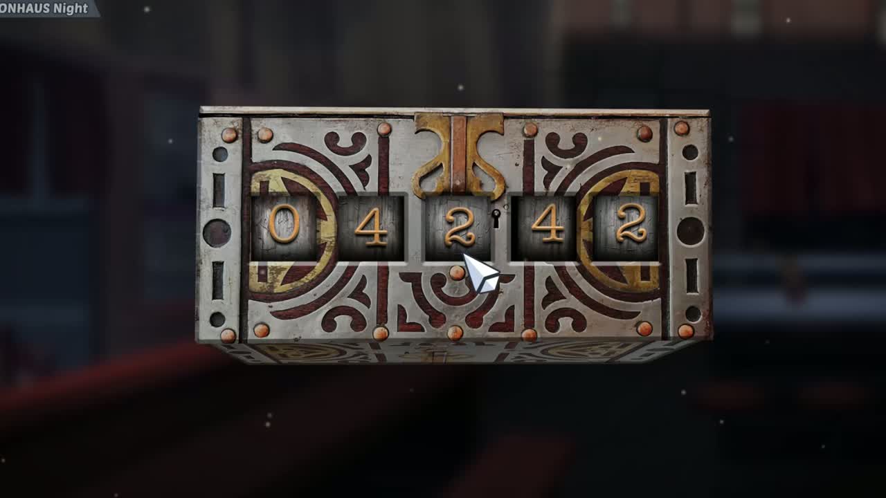 The combination lock minigame